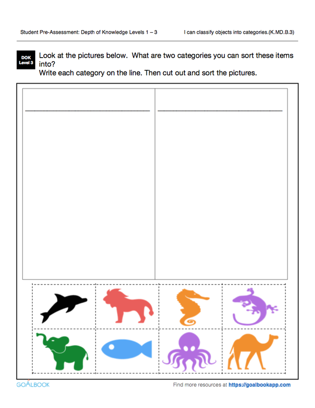 K.MD.3 Classify Objects | Math: Measurement & Data | Kindergarten